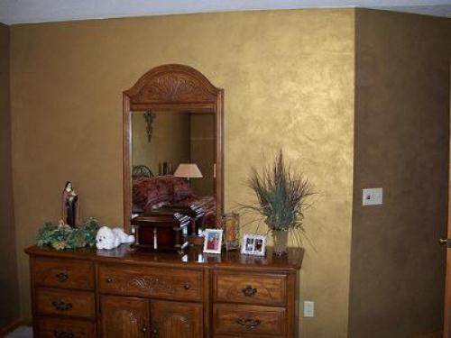 interior wall paint metallic photo - 5