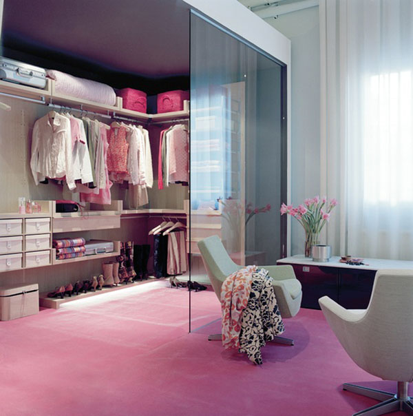 large walk in closet design photo - 5