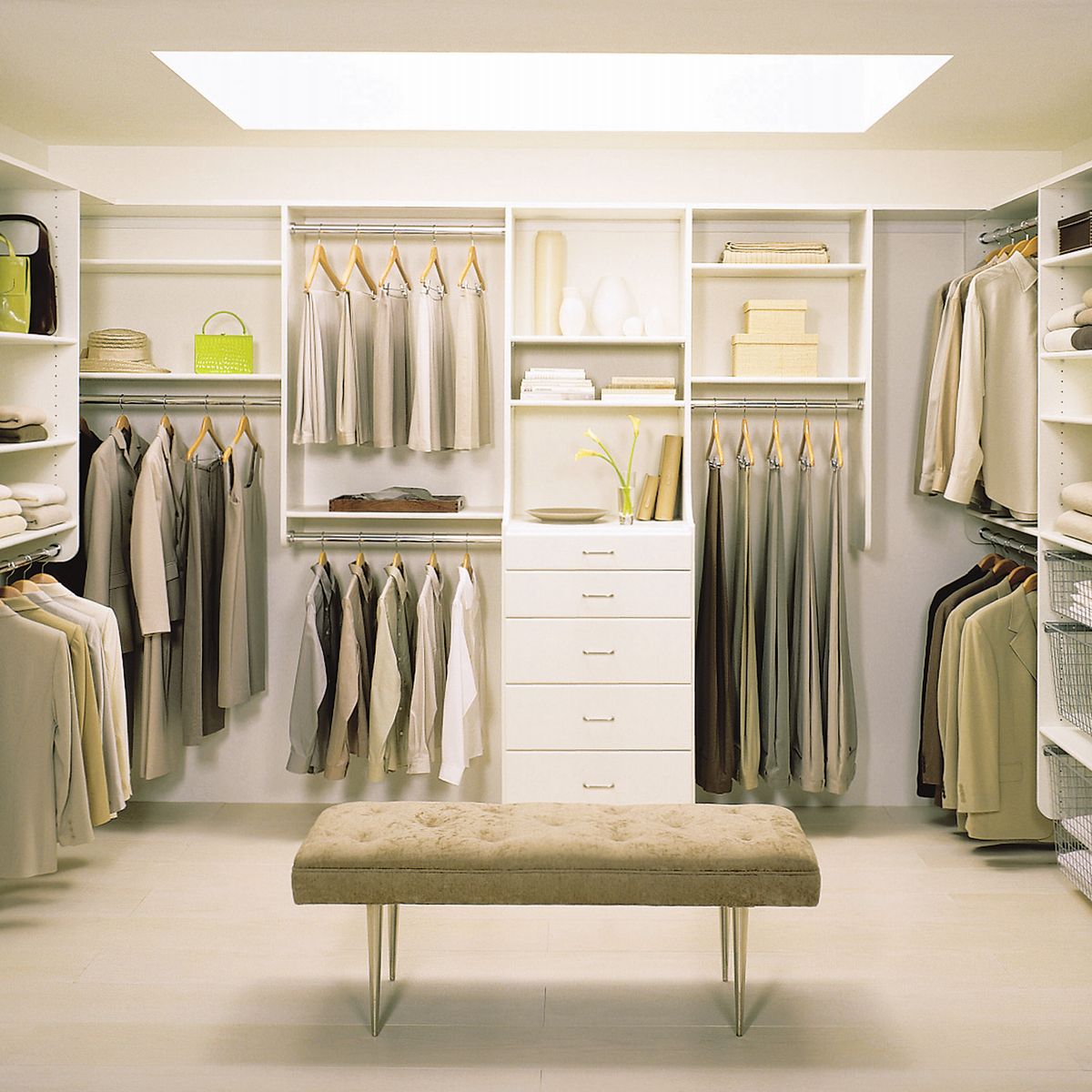 large walk in closet design photo - 6