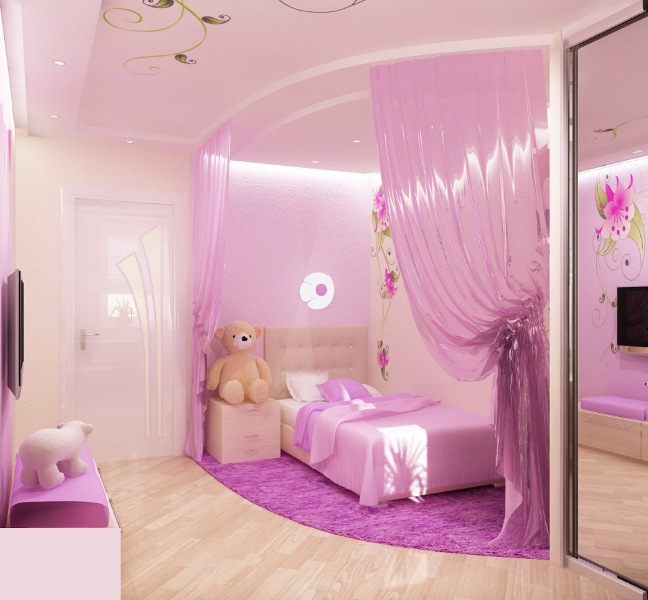 little girl room ideas pink photo - 1