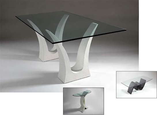 marble coffee table design photo - 2