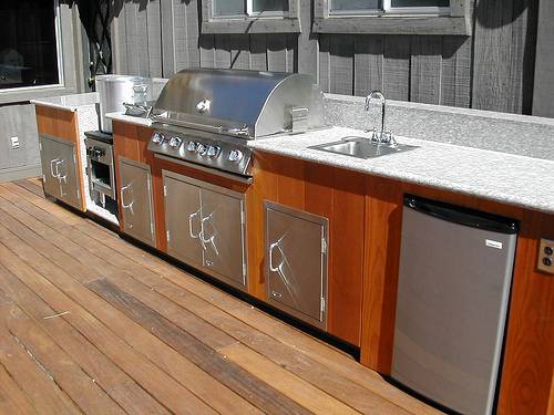 outdoor kitchen equipment photo - 1