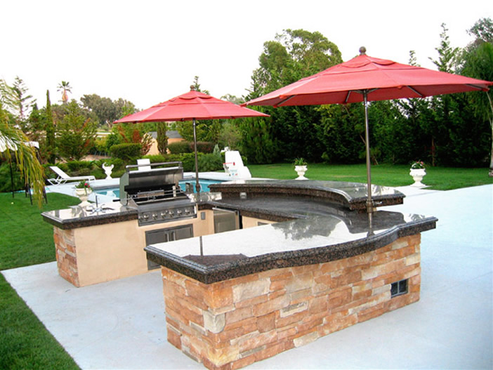 outdoor kitchen gazebo photo - 3