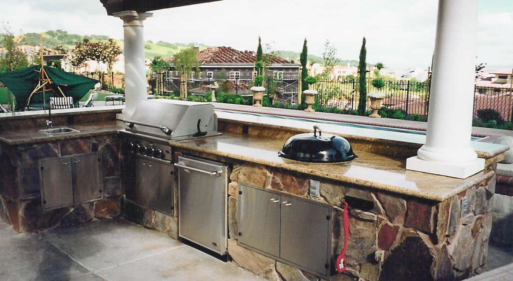 outdoor kitchen weber photo - 2