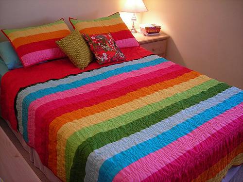 rainbow bedding for kids photo - 5