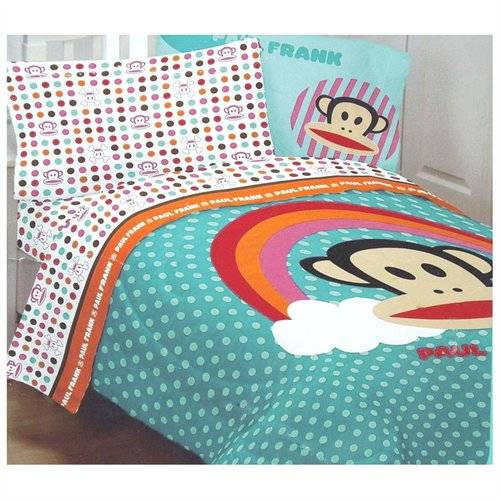 rainbow polka dot bedding photo - 1