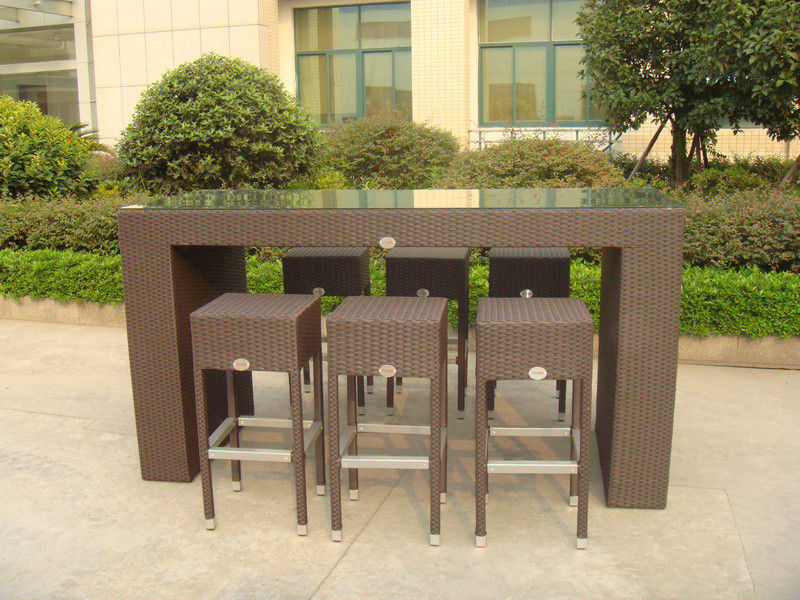 resin outdoor bar sets photo - 1