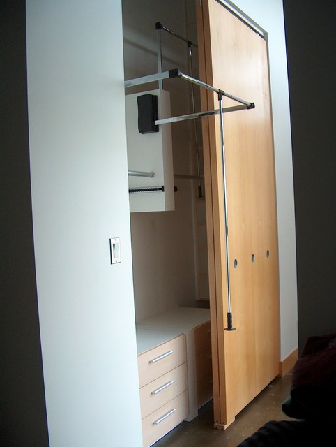 sliding loft doors interior photo - 5