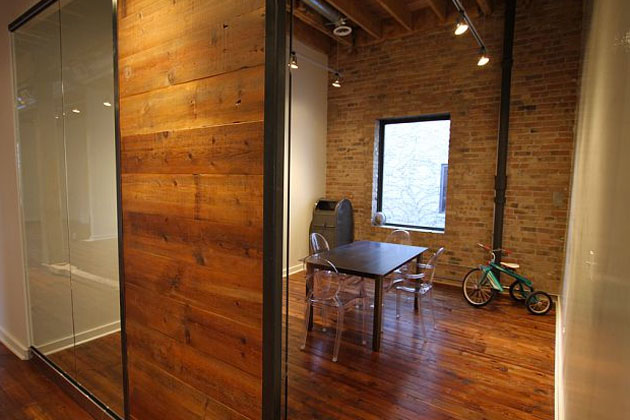 sliding loft doors interior photo - 6