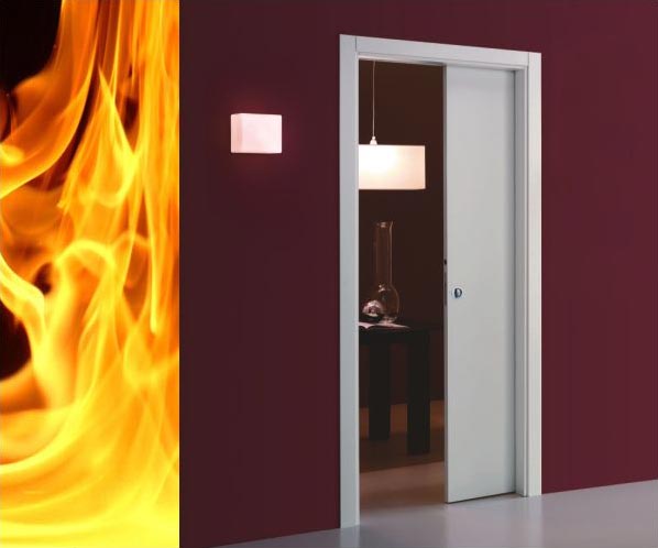 sliding pocket doors fire rated photo - 2