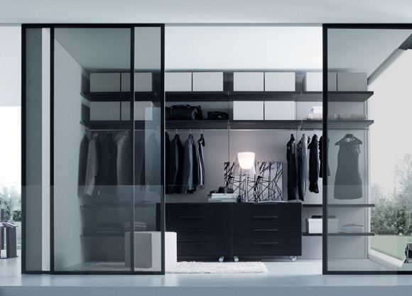 small walk in closet design layout photo - 6