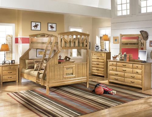 solid wood bedroom furniture for kids photo - 5