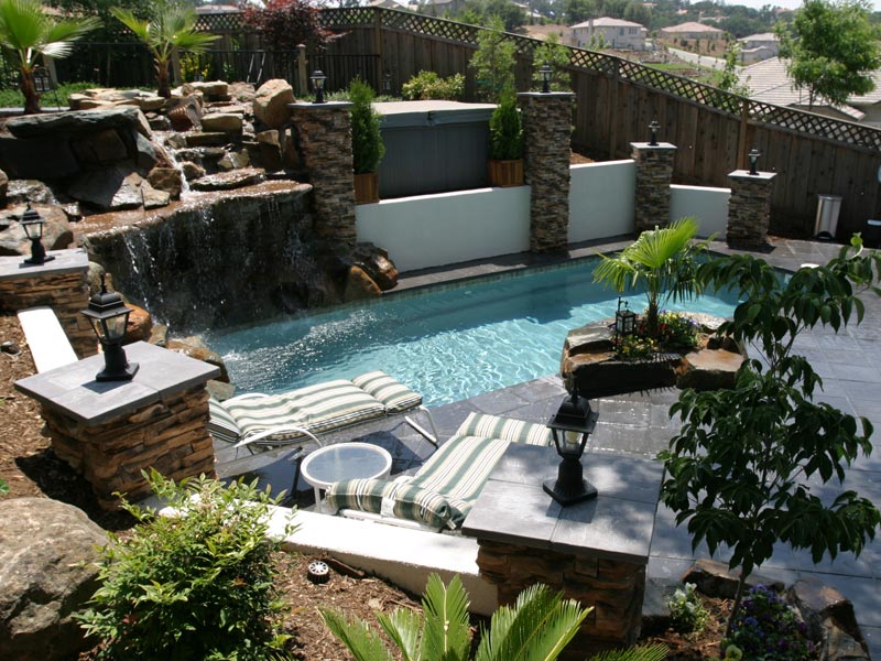 swimming pool backyard ideas photo - 5