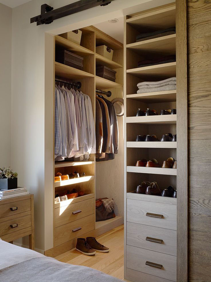 walk in closet door ideas photo - 1