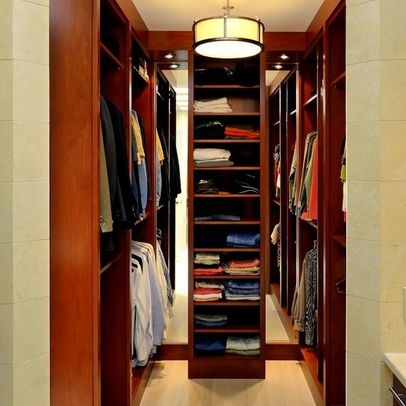 walk in closet small bedroom photo - 4