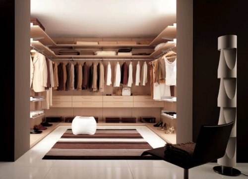 walk in closet small bedroom photo - 5