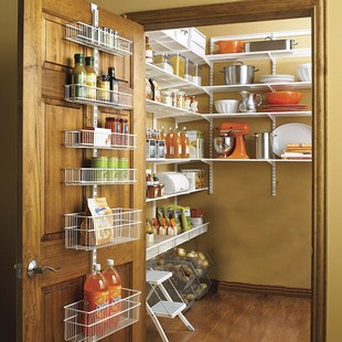 wall mounted pantry shelves photo - 4